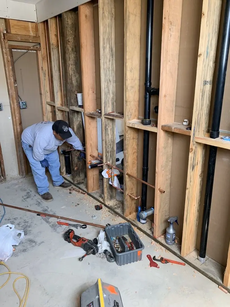 Commercial rough-in plumbing for Trenchless Sewer Repair in Audubon Circle